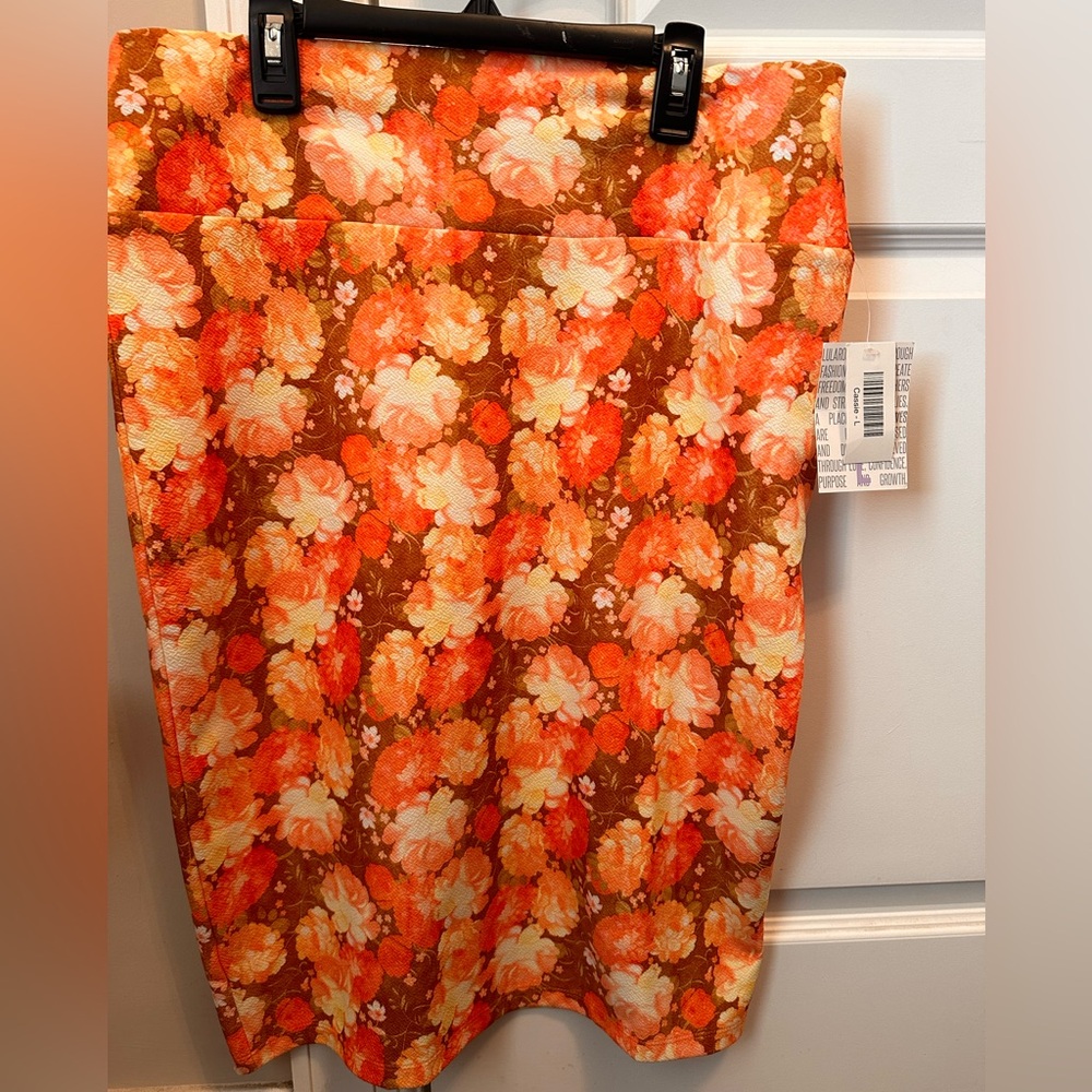 Lularoe Midi Cassie Skirt Size Large